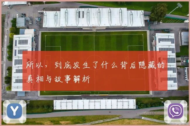 所以，到底发生了什么背后隐藏的真相与故事解析